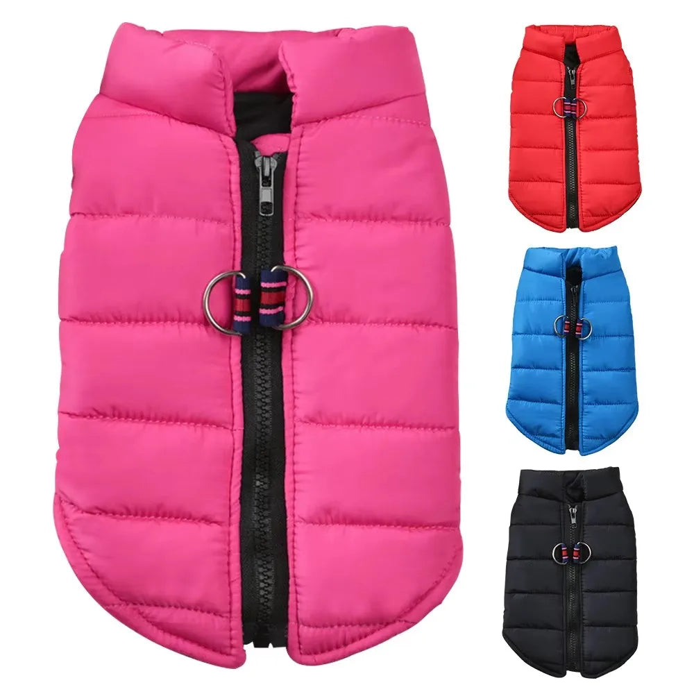 Winter Warm Windproof Dog Coat Jacket Padded For Yorkie Chihuahua