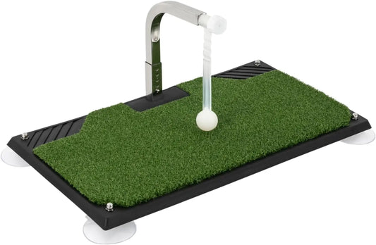 Golf Training Mat With 5 Height Adjustments For Indoor Practice