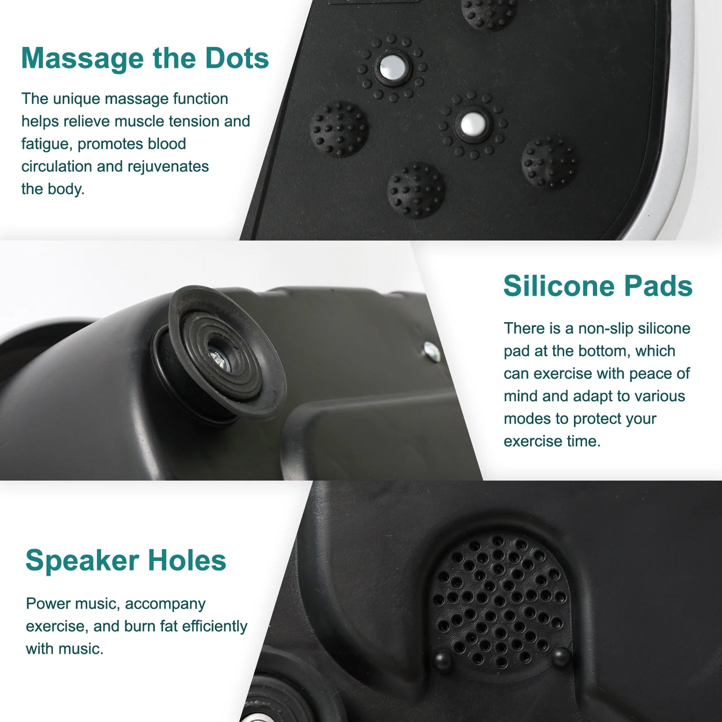 Vibration Plate Exercise Machine for Full Body Fat Burning Workout