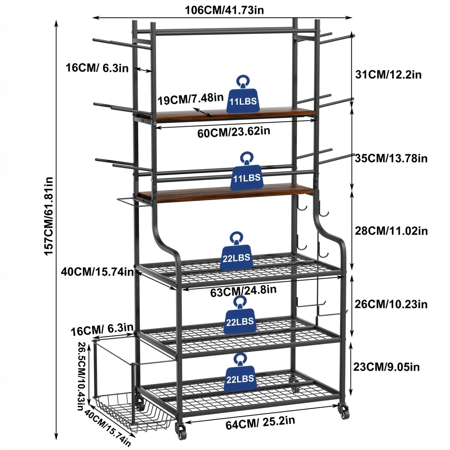 Yoga Mat Storage Rack On Wheels For Home Gym Organization