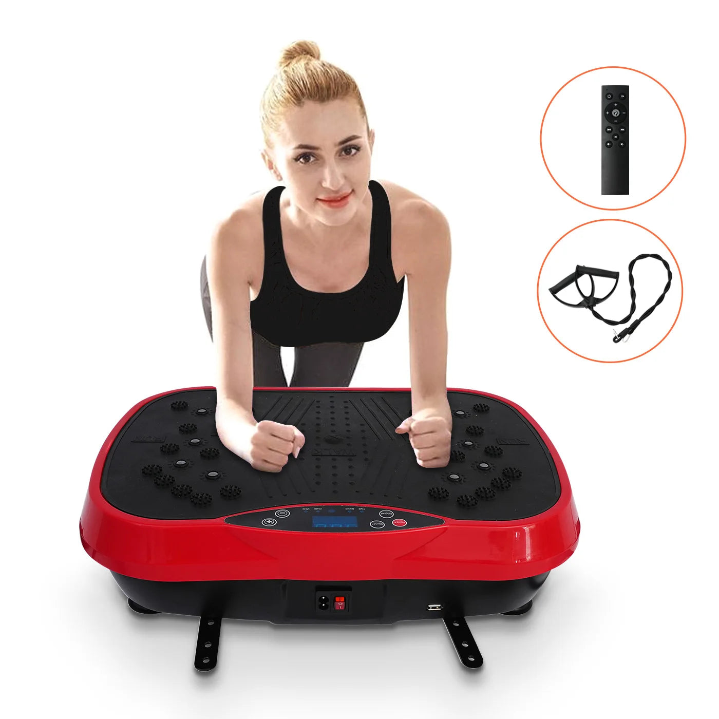 Vibration Plate Exercise Machine for Full Body Fat Burning Workout