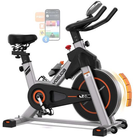 YOSUDA Magnetic Indoor Cycling Bike With App Connectivity And 300 Pound Capacity