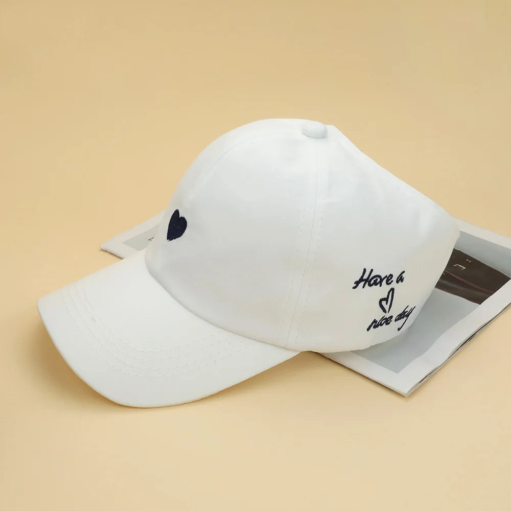 Kids Ponytail Baseball Cap Sun Hat Unisex Travel Cap
