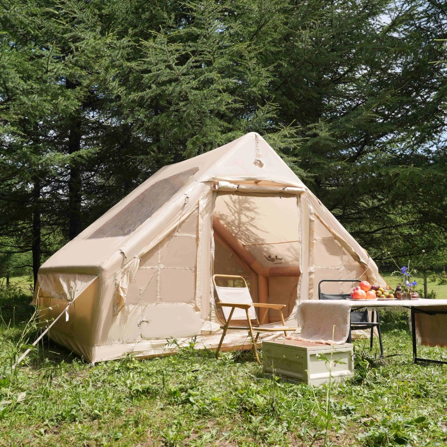Pakicetus Inflatable Tent With Skylight For Family Outdoor