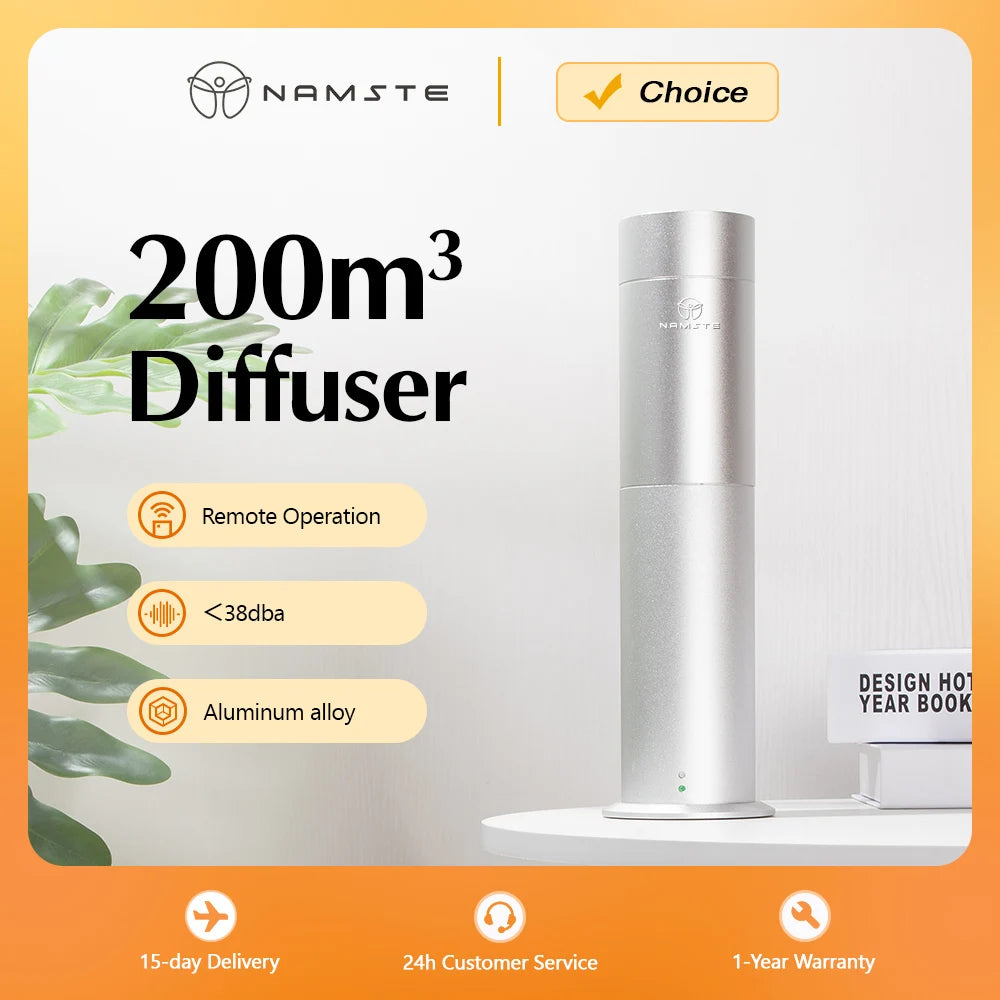 NAMSTEC Hotel Scent Diffuser Quiet Operation Remote Control