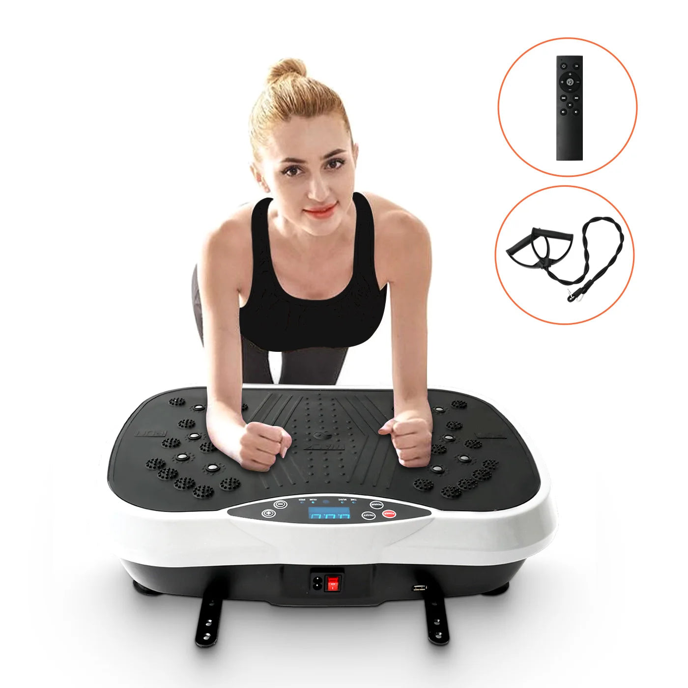 Vibration Plate Exercise Machine for Full Body Fat Burning Workout