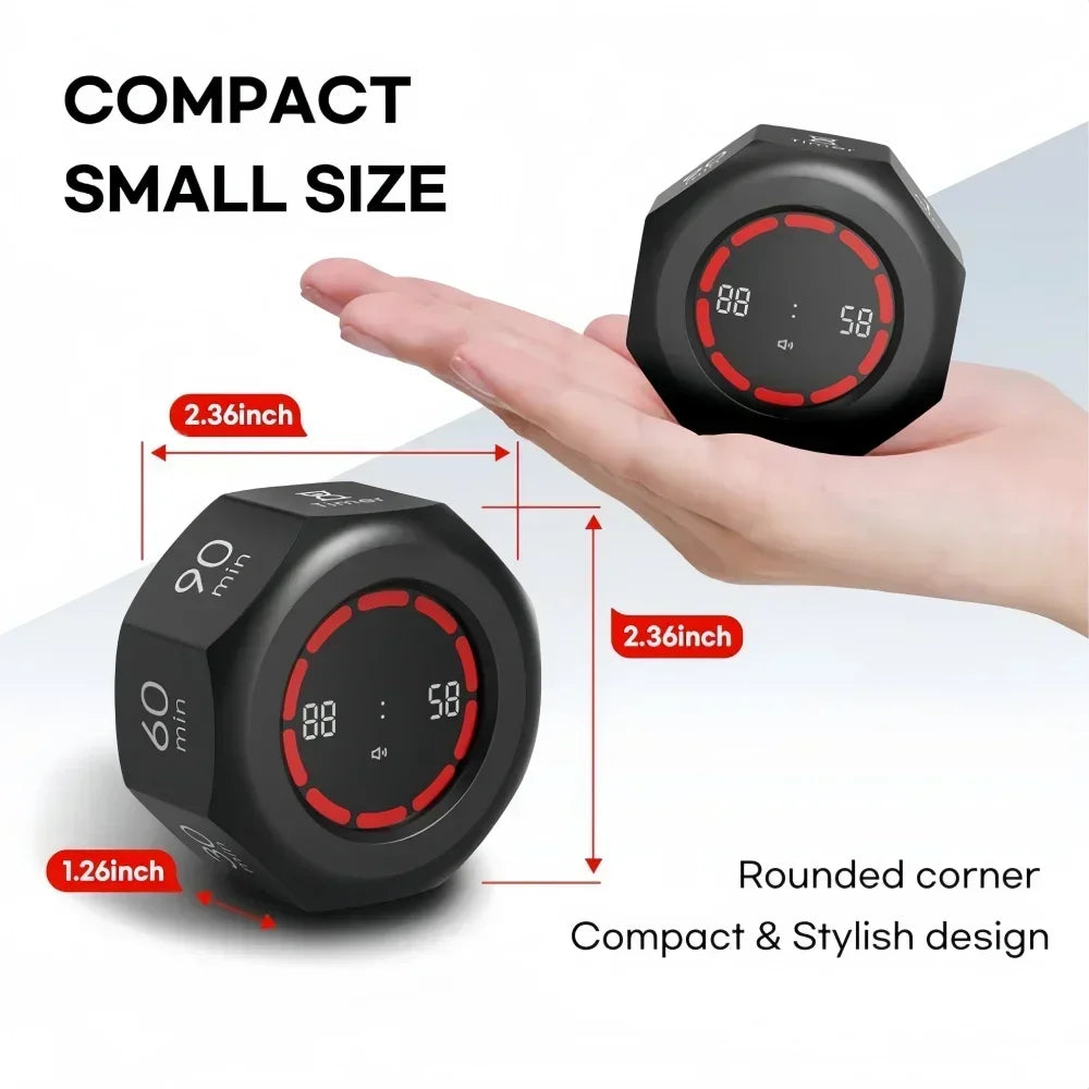 Choice Tomato Shape Digital Timer Pomodoro Countdown Clock