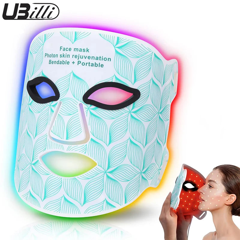 UBilli LED Face Mask Near Infrared Light Therapy Skin Rejuvenation