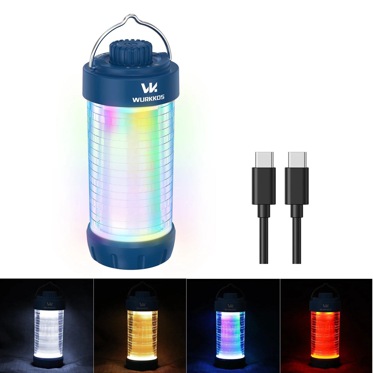 Wurkkos CL01 Camping Lantern 550LM Rechargeable LED Light