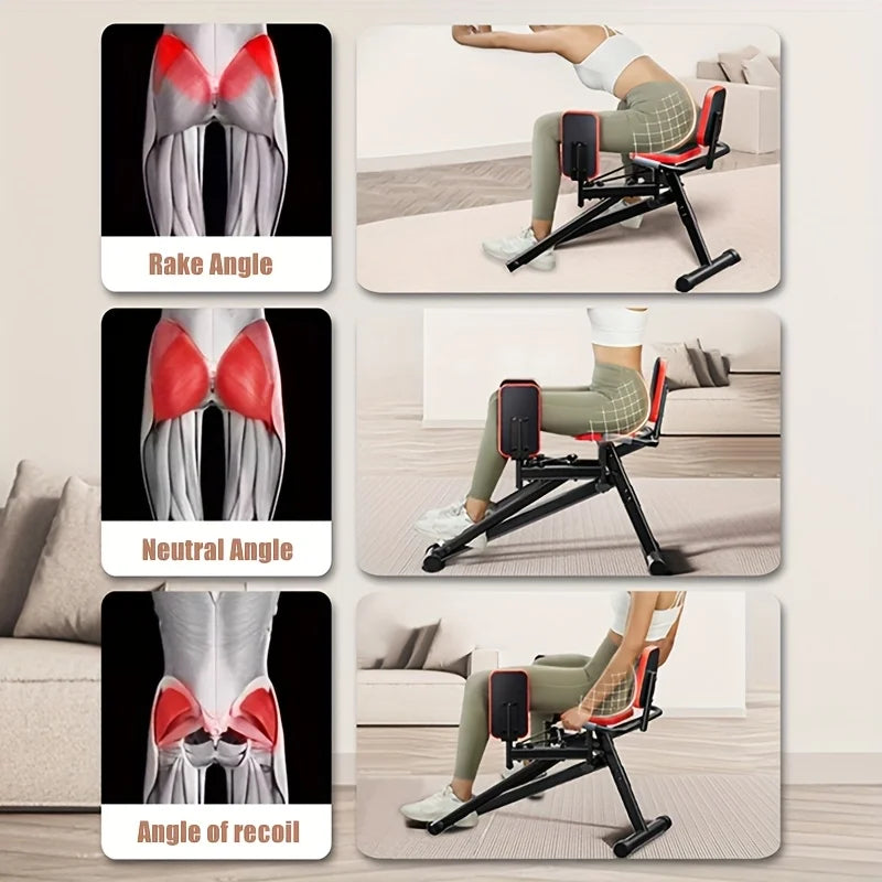 KBQ Hip Abductor Machine With Adjustable Resistance