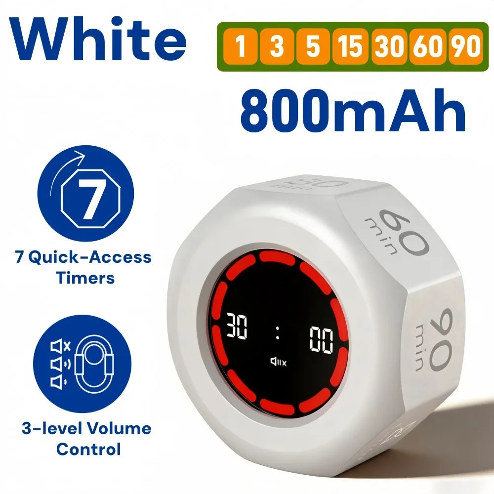 Choice Tomato Shape Digital Timer Pomodoro Countdown Clock