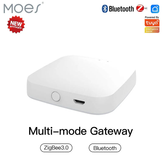 MOES Multi-mode Gateway ZigBee WiFi Bluetooth Mesh Hub Tuya
