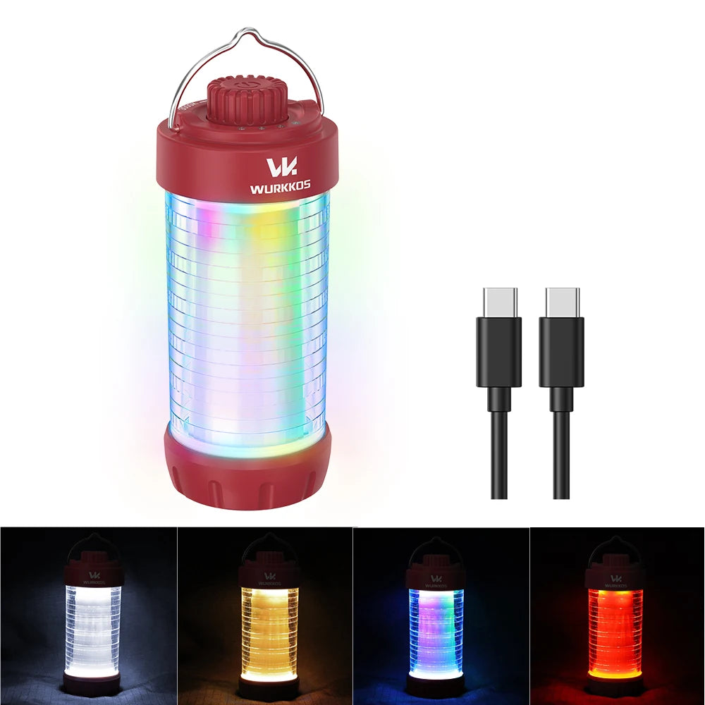 Wurkkos CL01 Camping Lantern 550LM Rechargeable LED Light