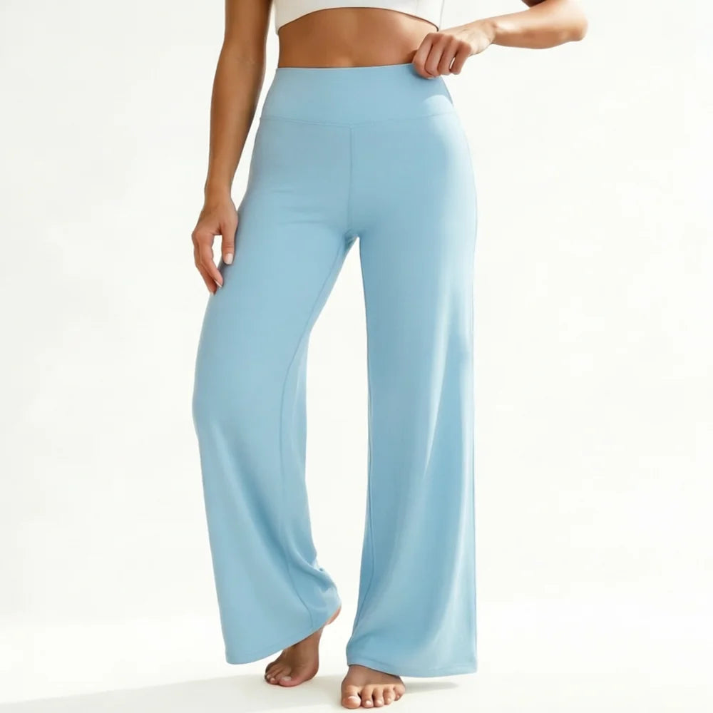 High Waist Nylon Yoga Pants For Women Slimming Fit