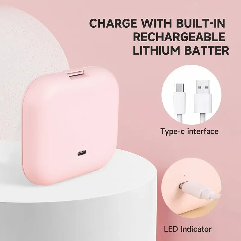 Cosmomiro Compact LED Makeup Mirror 1X2X Magnification