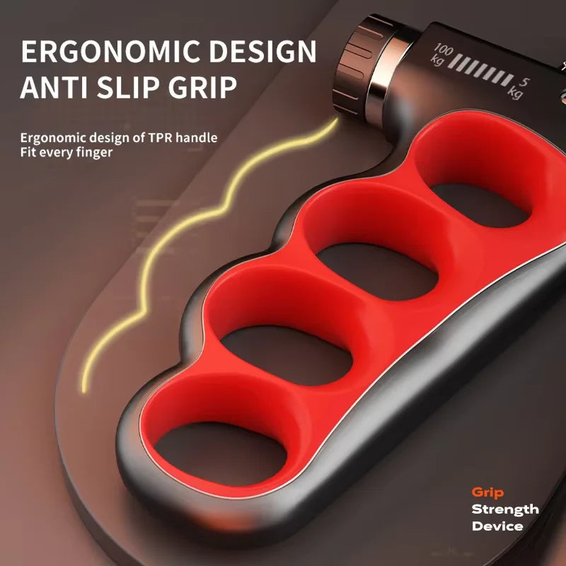 Adjustable 5-100Kg Heavy Gripper Hand Exerciser For Wrist Strength