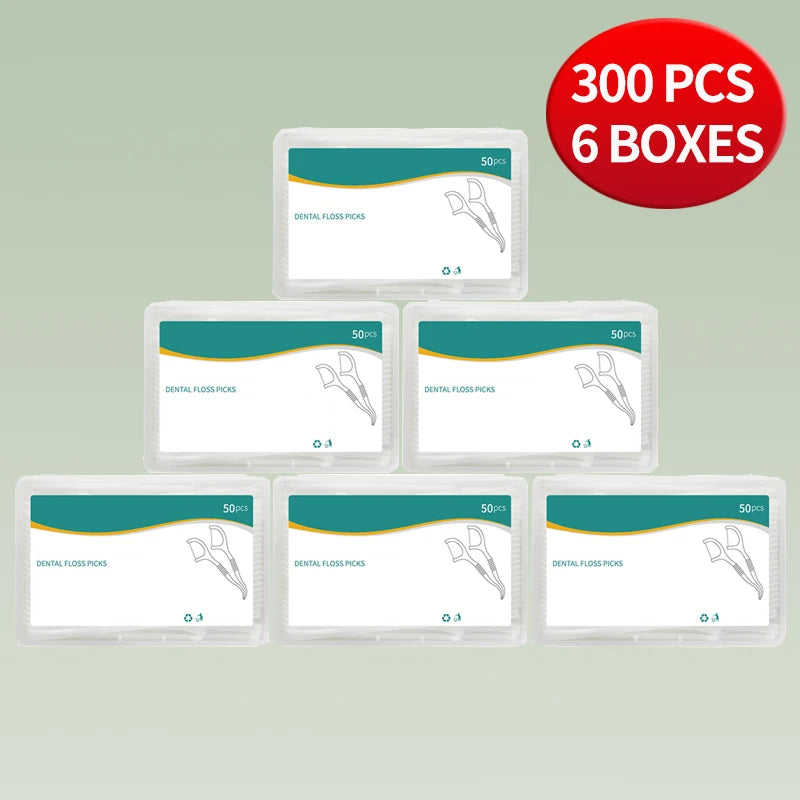Ultra Fine Dental Floss Sticks For Gap Cleaning And Protection