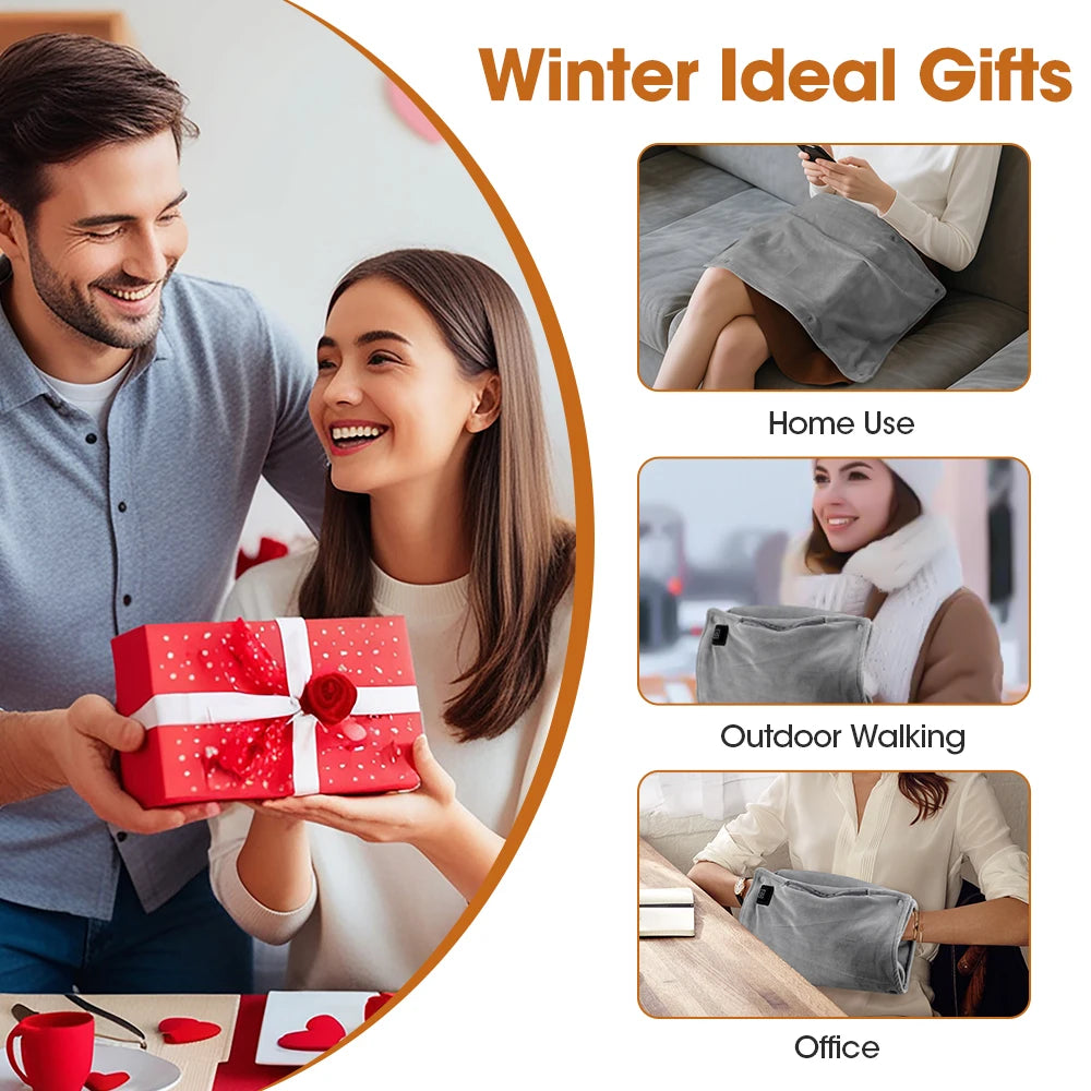 AFDEAL Electric Hand Warmer Heating Pad USB Graphene