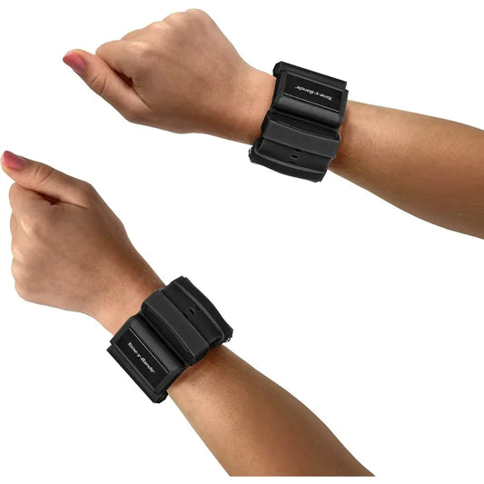 LISM Adjustable Wrist Weights Set of 2 Removable Weighted Pegs
