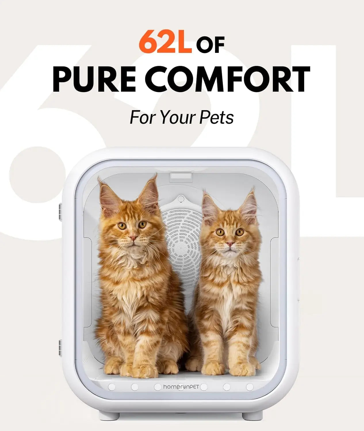 Pet Dryer Box 360 Degree Quiet Automatic Temperature Control