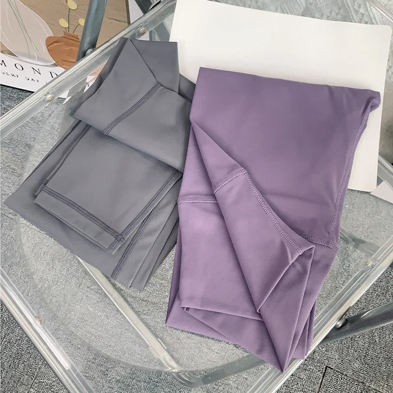 High Waist Breathable Yoga Leggings For Fitness And Running
