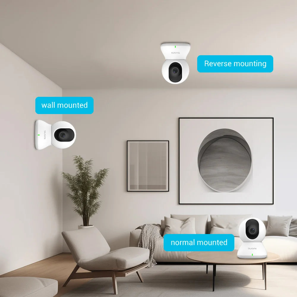 BoyKeep 2.4G 5G WiFi Indoor Camera 2K PTZ For Pets