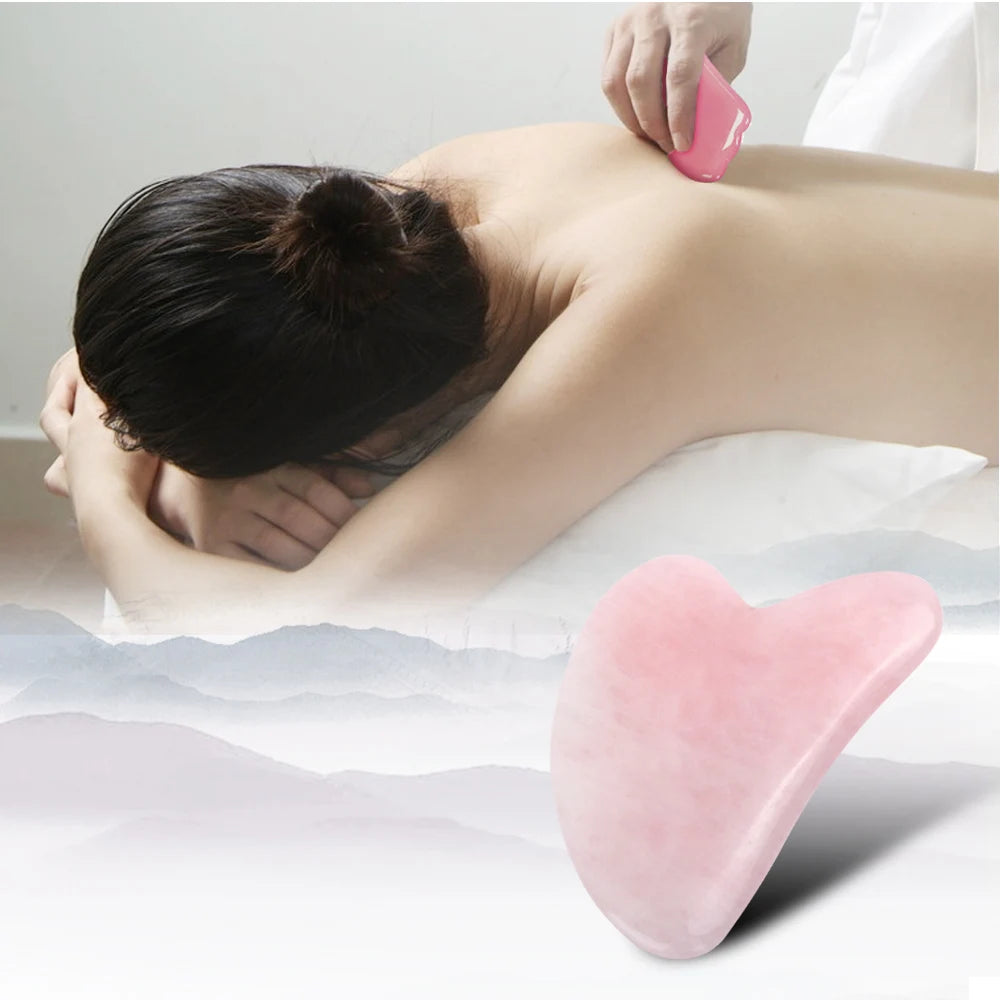 Natural Jade Gua Sha Board Facial Massage Tool For Skincare