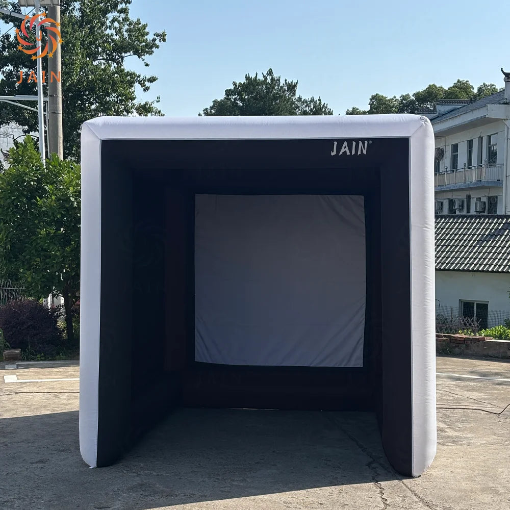 Inflatable Indoor Golf Tent Simulator For Practice Swing