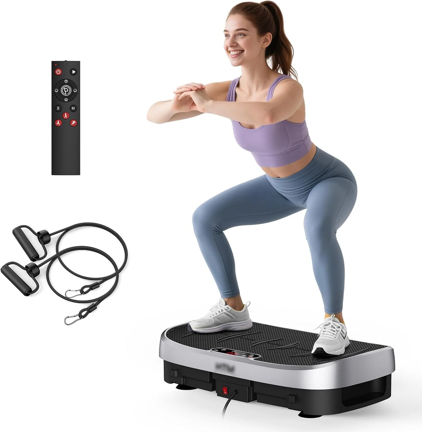 Magnetic Vibration Plate Exercise Machine for Home Gym