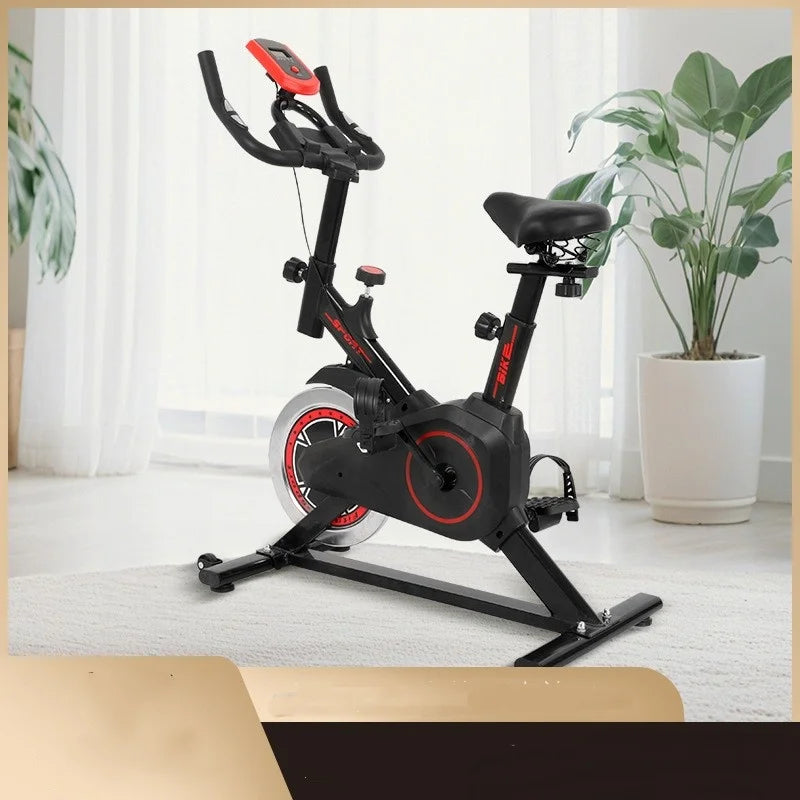Silent Indoor Exercise Bike With Comfortable Seat For Cardio Training