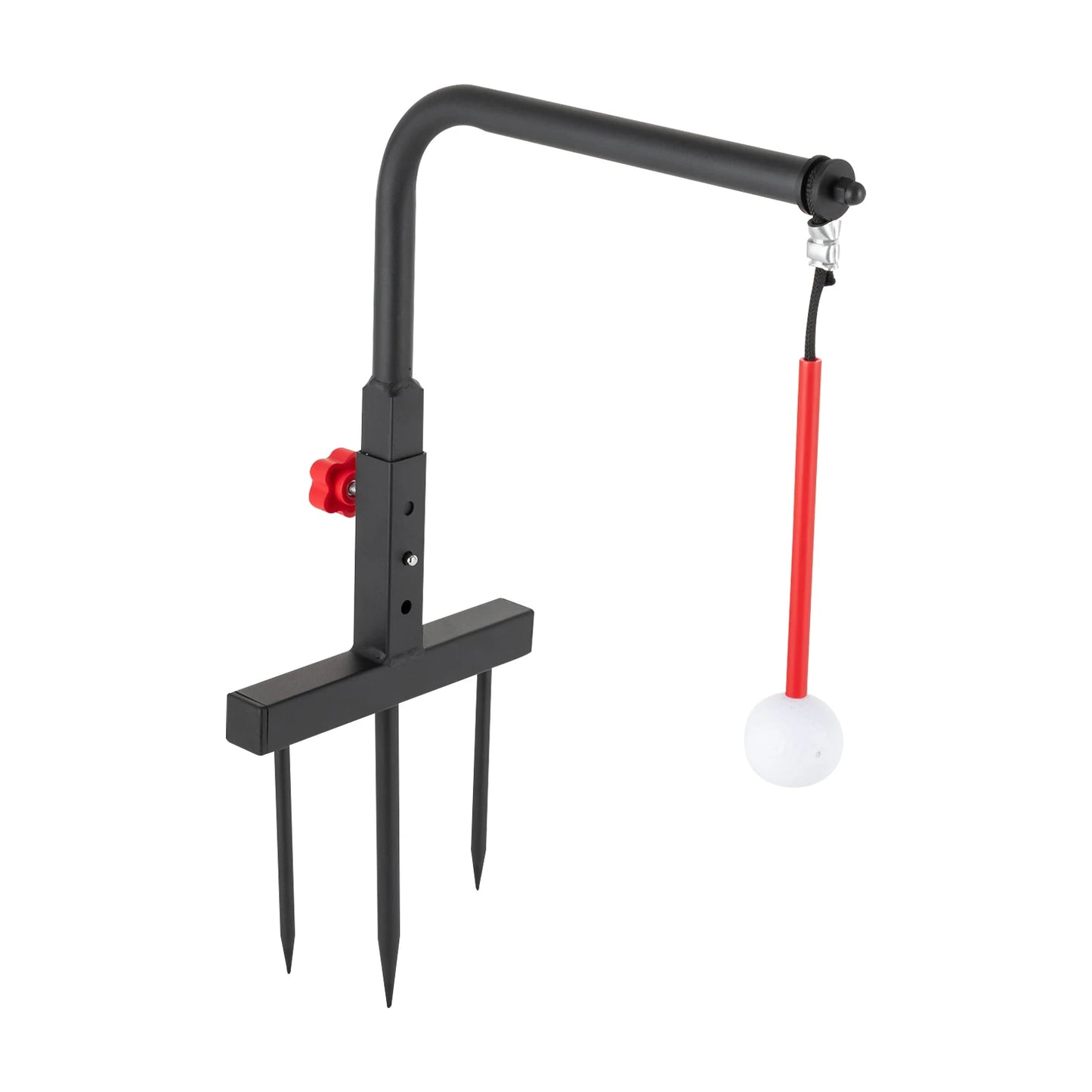 Golf Swing Trainer With Golf Ball And 3 Support Rods