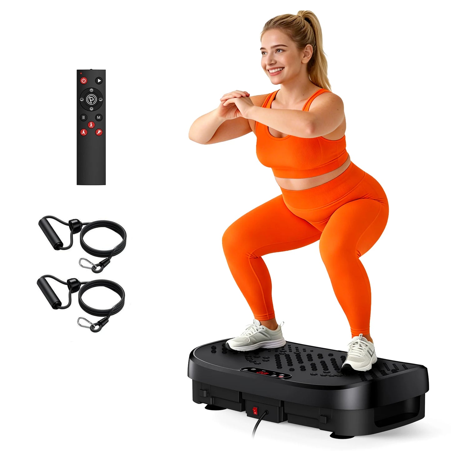 Magnetic Vibration Plate Exercise Machine for Home Gym