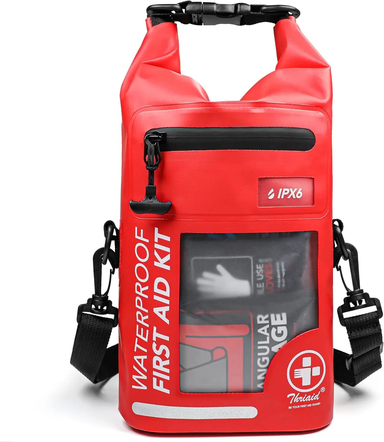 Outdoor First Aid Kit 250Piece Waterproof Reflective Dry Bag
