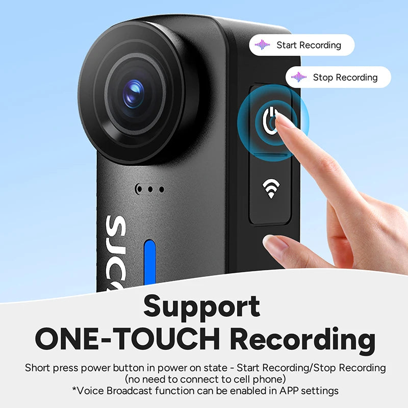 SJCAM C110 Plus 4K Action Camera Waterproof For Outdoor Sports