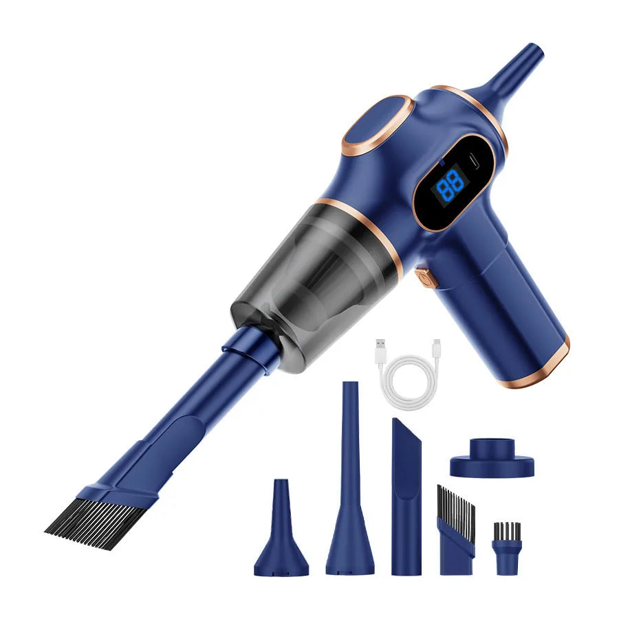 ABS Wireless Car Vacuum Cleaner Cordless Mini Cleaning Machine HEPA